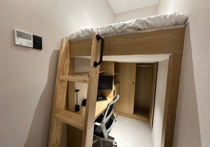 Private Single - loft style single bed